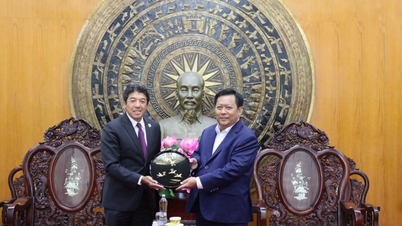 Japonská obchodní asociace v Ho Či Minově Městě navštívila vedoucí představitele provinčního lidového výboru Tay Ninh na zdvořilostní návštěvě.