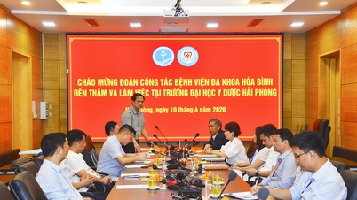 Universitatea de Medicină și Farmacie din Hai Phong își deschide porțile și colaborează cu Spitalul General Hoa Binh.