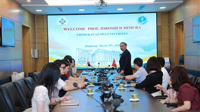 Universitatea de Medicină și Farmacie din Hai Phong a primit și a avut o întâlnire de lucru cu profesorul Hiroshi Ichimura de la Universitatea Kanazawa (Japonia).