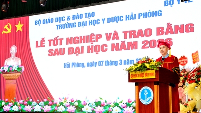 Universitatea de Medicină și Farmacie din Hai Phong va organiza ceremonia de absolvire a studiilor postuniversitare și evenimentul de premiere a diplomelor din 2026.