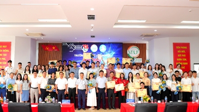 Università Nazionale di Scienze Forestali del Vietnam (VNUF): Premiazione dei "Giovani Intellettuali che plasmano il futuro" alla Conferenza di sintesi sulla ricerca scientifica e l'innovazione studentesca nell'anno accademico 2025-2026 - Università Nazionale di Scienze Forestali del Vietnam