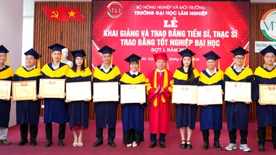 Un segno di conoscenza alla Cerimonia di Apertura e alla Cerimonia di Laurea, Gruppo I, 2026, dell'Università Forestale - Università Forestale