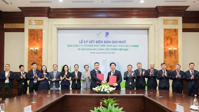 V-Green과 VNPT는 전기 자동차용 충전소 및 배터리 교환소 네트워크 개발을 위해 협력하고 있습니다.