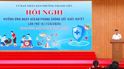 Thanh Liet risponde in occasione della 16ª Giornata ASEAN per la prevenzione e il controllo della dengue.
