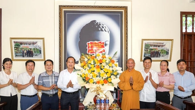 Výbor Vietnamské vlasti z provincie Ninh Binh navštívil buddhistické instituce a poblahopřál jim k oslavám Buddhových narozenin v roce 2026.