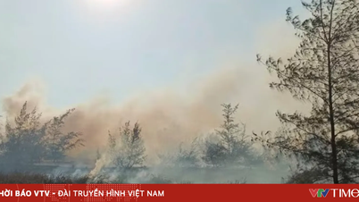 Quang Tri: Egész éjjel dolgozik két egymást követő erdőtüzen.