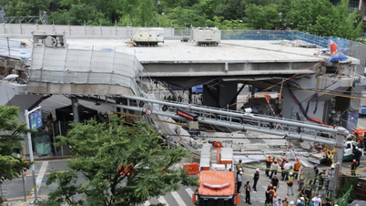 สะพานลอยถล่มในเกาหลีใต้ ทำให้มีผู้เสียชีวิต 3 ราย