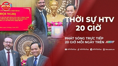 HTV News, 26. Mai 2026 | Der Parteisekretär von Ho-Chi-Minh-Stadt, Tran Luu Quang, empfängt den indischen Generalkonsul in Ho-Chi-Minh-Stadt.