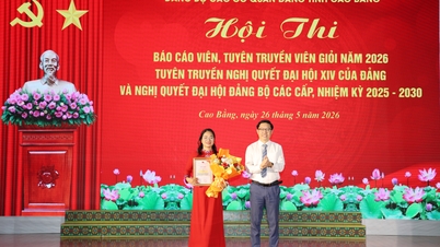 Đảng ủy Các cơ quan Đảng tỉnh tổ chức Hội thi báo cáo viên, tuyên truyền viên giỏi năm 2026  - Báo Cao Bằng điện tử