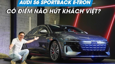 O primeiro sedã elétrico de alto desempenho da Audi chega ao Vietnã, com preço de 4,2 bilhões de VND.
