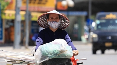 Der Rekord für den heißesten Tag in Hanoi wurde gebrochen, als die Wetterstation eine Temperatur von 41,1 Grad Celsius registrierte.