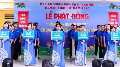 Dai Xuyen Commune: Lancering van de zomeractie en actiemaand voor kinderen in 2026
