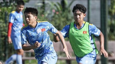 Reprezentacja Wietnamu U19 odbyła ostatni trening przed wylotem do Indonezji.