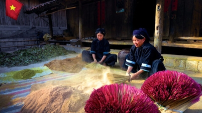Nghề làm hương cổ truyền Phja Thắp