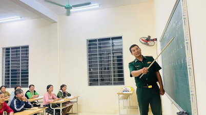 Grenswachter Anh Tuc bij Tam Chung