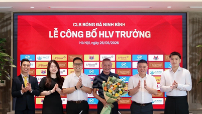 Ninh Binh FC resmi olarak teknik direktör Chu Dinh Nghiem'i atadı.