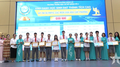 Scuola secondaria Giang Vo 2 (Hanoi): Risultati eccezionali ai Giochi Olimpici dell'anno accademico 2025-2026 in diverse discipline culturali.
