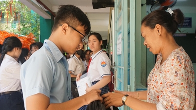 Ho Chi Minh City è pronta per l'esame di ammissione alla decima classe.