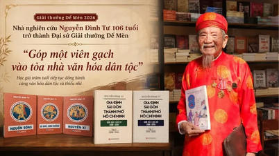 Le chercheur Nguyen Dinh Tu – un homme qui a « vécu un siècle » au contact de la culture et de l’histoire vietnamiennes.