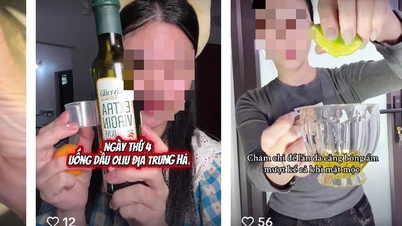 La tendenza a bere olio d'oliva ogni mattina per scopi estetici si sta diffondendo rapidamente.