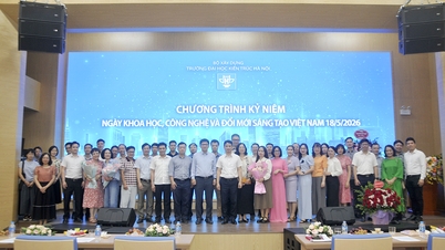 L'Università di Architettura di Hanoi celebra la Giornata vietnamita della scienza, della tecnologia e dell'innovazione il 18 maggio 2026.