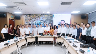 L'Università di Architettura di Hanoi ha organizzato un evento di saluto e ringraziamento per il Professor Associato, Dottore in Architettura, Le Quan, Rettore dell'Università, in occasione del suo pensionamento.