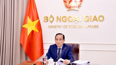 Ahli Politburo dan Menteri Hal Ehwal Luar Negeri Le Hoai Trung telah mengadakan perbualan telefon dengan Menteri-Menteri Luar Negeri Algeria dan Namibia.
