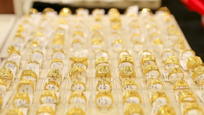 Os preços do ouro recuaram para cerca de 160,7 milhões de VND por tael.