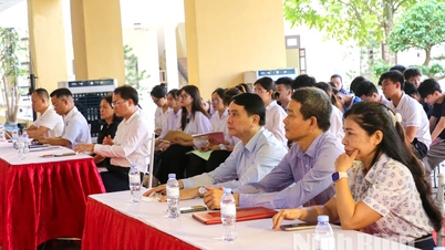 [Quotidiano e Radio e Televisione di Ninh Binh] Workshop “Studenti e imprenditorialità creativa: sensibilizzazione, promozione dell'attuazione e individuazione delle esigenze”