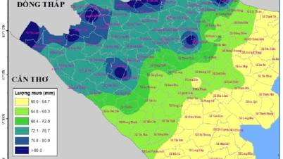 From late afternoon and night of May 27th, there will be increased rainfall, with widespread rain.