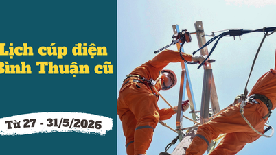 Programma delle interruzioni di corrente a Lam Dong (precedentemente Binh Thuan) dal 27 al 31 maggio 2026: Interruzioni di corrente durante tutta la giornata in numerose zone residenziali e strade.