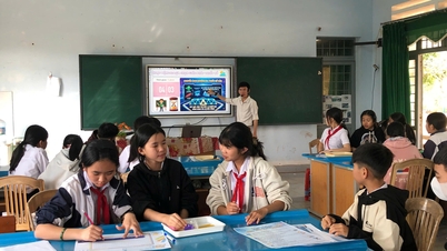 Un esempio positivo nel campo dell'istruzione nella regione svantaggiata di Krông Búk.