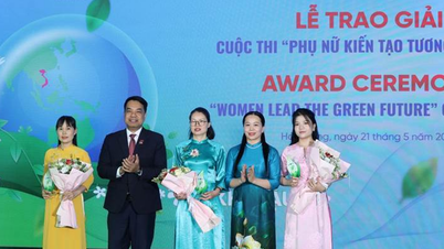 L'Unione delle donne del comune di Nui Thanh ha vinto il premio di incoraggiamento al concorso "Donne che creano un futuro verde".
