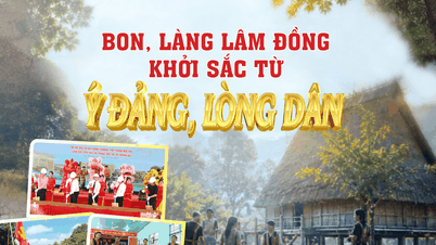 Bon, un villaggio nella provincia di Lam Dong, sta prosperando grazie alla volontà del Partito e alle aspirazioni della sua popolazione.
