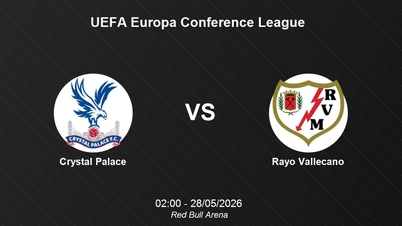 Commenti su Crystal Palace vs Rayo Vallecano - UEFA Europa Conference League