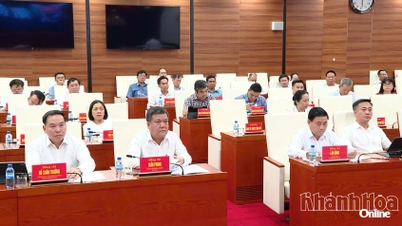 Through the draft results of the inspection and supervision of the Standing Committee of the Khanh Hoa Provincial Party Committee.