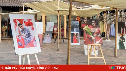 La mostra "Il fascino artistico dell'ao dai vietnamita" celebra la bellezza dell'ao dai e della cultura vietnamita.