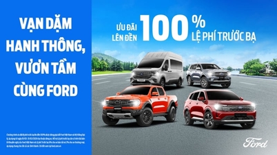 Ford Vietnam e le sue concessionarie offrono promozioni che coprono fino al 100% delle spese di immatricolazione.