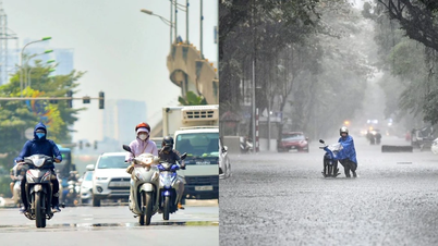 Il Vietnam settentrionale sta per essere colpito da temporali dopo una serie di giorni di caldo estremo.