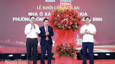 V městské části Dong Hoa Lu začíná výstavba projektu sociálního bydlení Khanh Hoa.