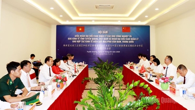 Fortalecimento da cooperação através do par de postos fronteiriços Thanh Thuy - Thien Bao.