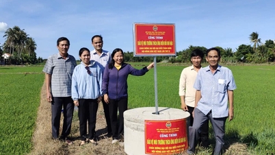 L'Associazione degli agricoltori del comune di Van Thang ha ispezionato e approvato il modello del "Sistema di raccolta degli imballaggi dei pesticidi".
