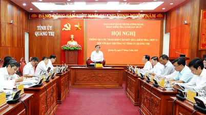 Attraverso la bozza dei risultati dell'ispezione (seconda fase) del Politburo e della Segreteria del Comitato Centrale sul Comitato Permanente del Comitato Provinciale del Partito di Quang Tri.