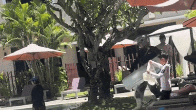 In un hotel di Hoi An, la notizia che ha suscitato scalpore è stata diffusa lanciando sassi nelle piscine riservate agli ospiti occidentali.