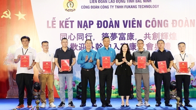 Bắc Ninh: Kết nạp 492 lao động nước ngoài vào tổ chức Công đoàn