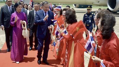 Il Segretario Generale e Presidente To Lam ha iniziato la sua visita ufficiale in Thailandia.