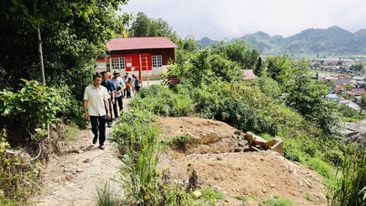 Le vice-président du Comité populaire provincial, Ha Trong Hai, a inspecté les zones à risque de glissements de terrain et les travaux de prévention et de contrôle des catastrophes dans les communes de Sin Ho et Sin Suoi Ho.