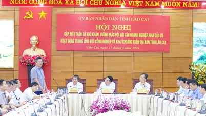 Lao Cai organizează o conferință pentru a aborda dificultățile cu care se confruntă întreprinderile și investitorii din sectoarele industrial și minier.