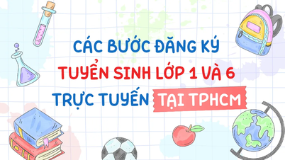 Procedura per l'iscrizione online alle classi prima e sesta a Ho Chi Minh City.