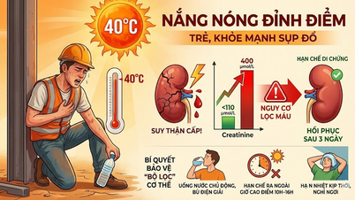 La grave disidratazione dovuta al calore può causare danni renali acuti.